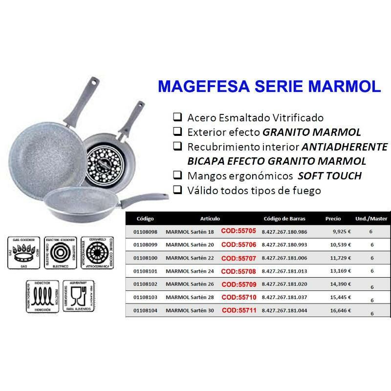 

magefesa finstock serie marmol sarten 18 01108098 - Mibricotienda