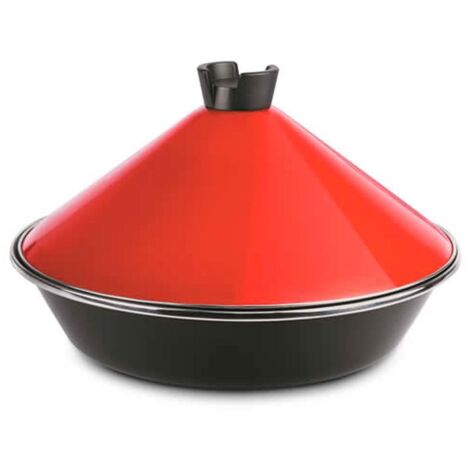 MAGEFESA tajine vitrificado 26 cm , Tajine vitrificado 26 cm Tajine característico de Marruecos y alrededores para una cocción lenta de sus alimentos ya que permite repartir el