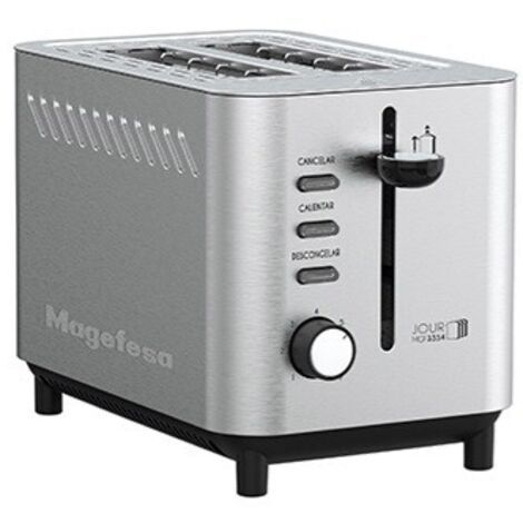 MAGEFESA TOSTADOR MGF 3334 Jour   2 Ranuras Inox