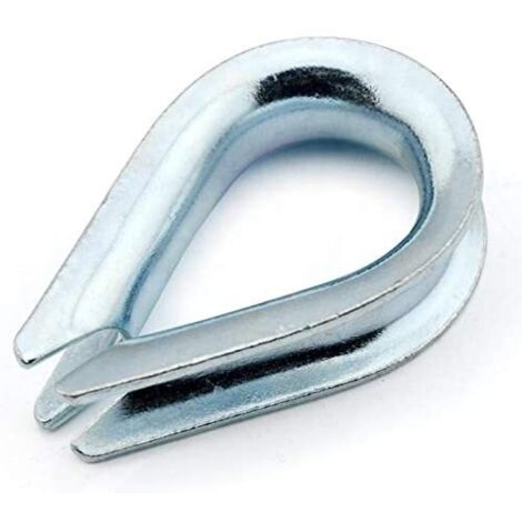 MAGGI GROUP - 4 PEZZI - REDANCE PER FUNIIN ACCIAIO ZINCATO 5MM