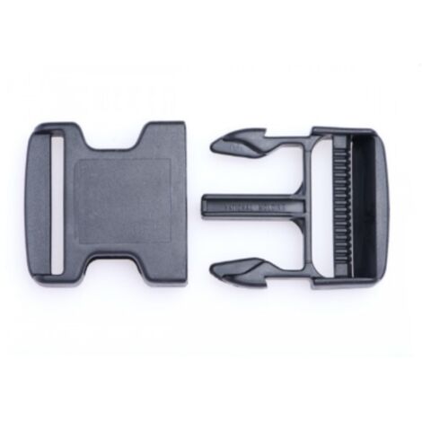 MAGGI GROUP - FIBBIA AD INCASTRO IN PLASTICA 30MM - COLORE NERO