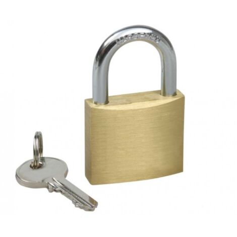 MAGGI GROUP - LUCCHETTO IN OTTONE CON ARCO TEMPERATO 50MM