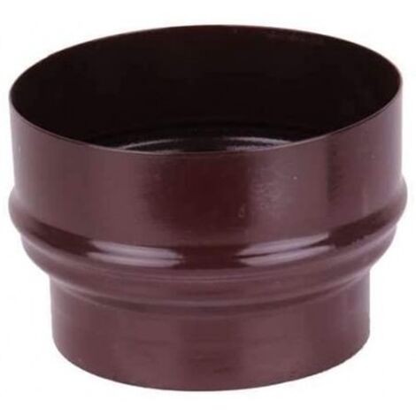 MAGGIORAZIONE PER TUBI STUFA MARRONE LUCIDO 8/12 cm   FER 62145