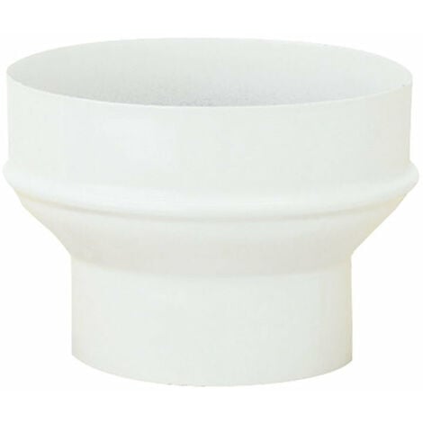 Maggiorazione tubi smaltati per stufe in acciaio porcellanato - 8/10 white