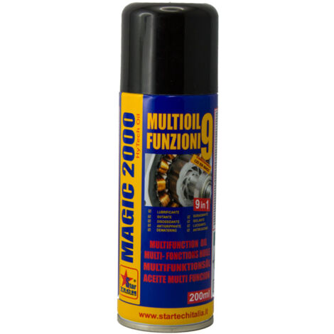 MAGIC 2000 spray 400 ml olio multifunzione lubrificante sbloccante antiruggine 12 PEZZI