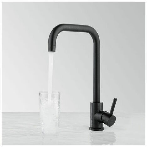 MAGIC Black Pearl Kitchen Faucet, 360° Flexible Swivel Sink Mixer Tap, Kitchen Taps in 304 Stainless Steel Corrosion Resistant Baking Paint