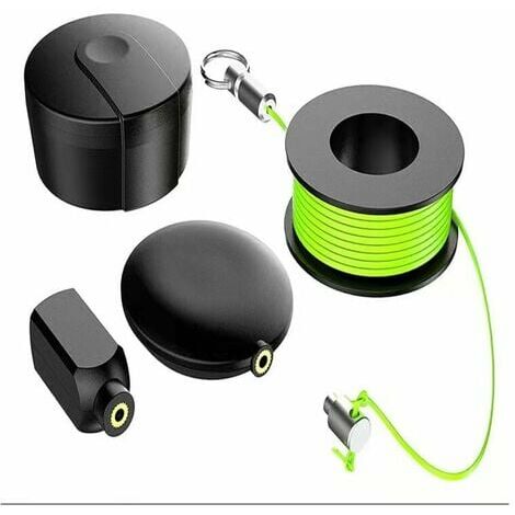 MAGIC Extracteur MagnéTique,Outil D'Extraction De Fil,SystèMe De Traction De Fil De Bande De Poisson,Outils De PêChe De Fil De CâBle MéTallique Kit De Bande De Poisson éLectrique Coaxial
