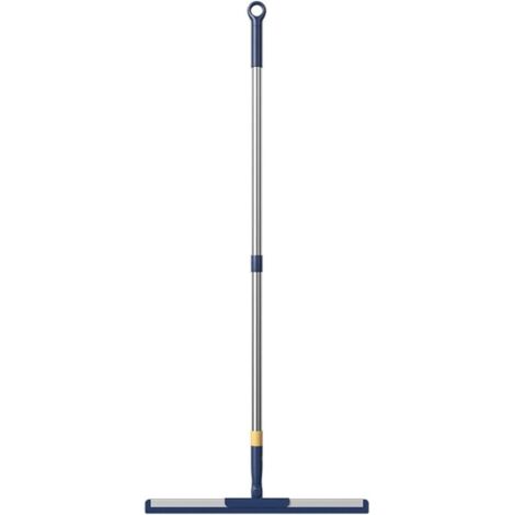 Magic Glass Cleanser Einziehbarer Multifunktions-Silikonschaber (38 cm, blau)