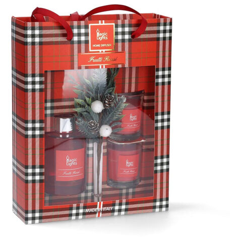 Magic Lights Set deRed Fruit Gift 4 Pieces