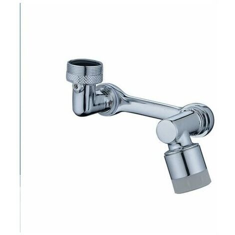 MAGIC Universal Rotating Faucet Extender 1080° Wide Angle Rotating Robotic Arm Water Nozzle Faucet Adapter, Faucet Aerator, Kitchen Faucet Splash Filter - 20KQB