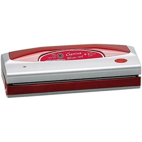 Magic Vac Genius Silver machine sous vide rouge argent