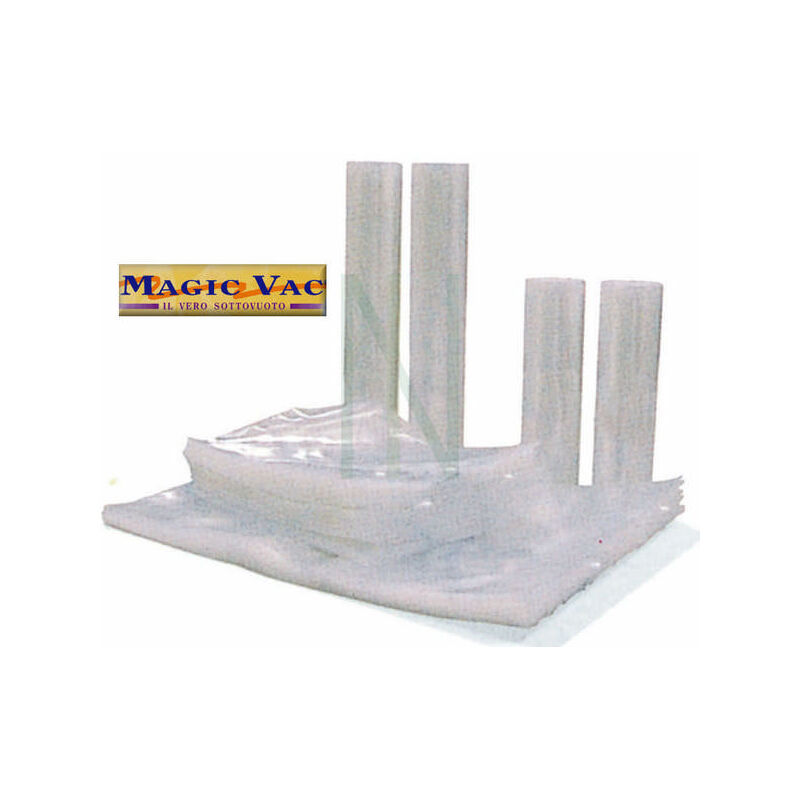 Magic vac rotolo multistrato rigato 2 rotoli cm 15x6mt sottovuoto