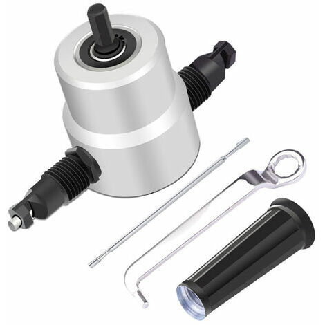 MAGIC YT-160A coupe-grignoteuse à double tête avec boîte en métal accessoire de perceuse coupe-tôle