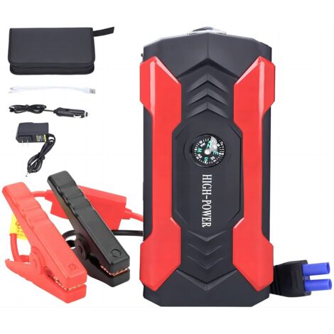 Booster Lithium 12V 8,3AH - Démarrage 200A, Recharge Secteur Ou Allume-cigare