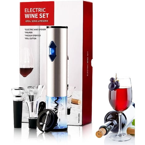 Bouchon pompe à vin : vide d'air électrique automatique EVAC02