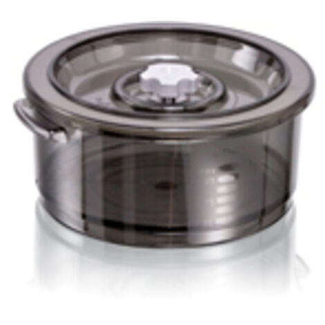 MagicVac Kunststoffkanister rund mit Deckel 1,5 L, 2 L oder 4 L, Aufbewahrung von Vakuumiergut