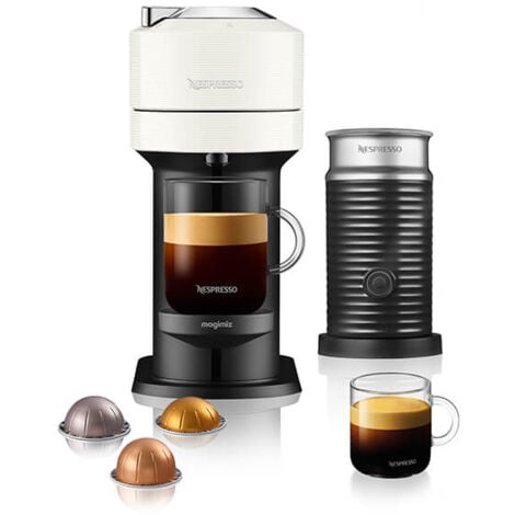 Magimix Nespresso Vertuo Next White with Aeroccino With FREE Gift