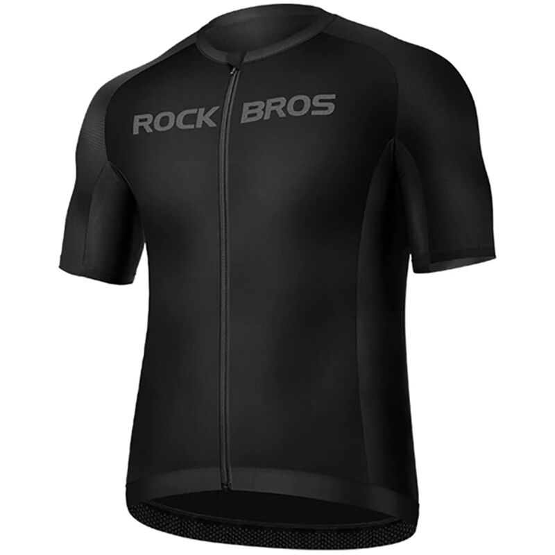 Image of Maglia da ciclismo a maniche corte M - nera