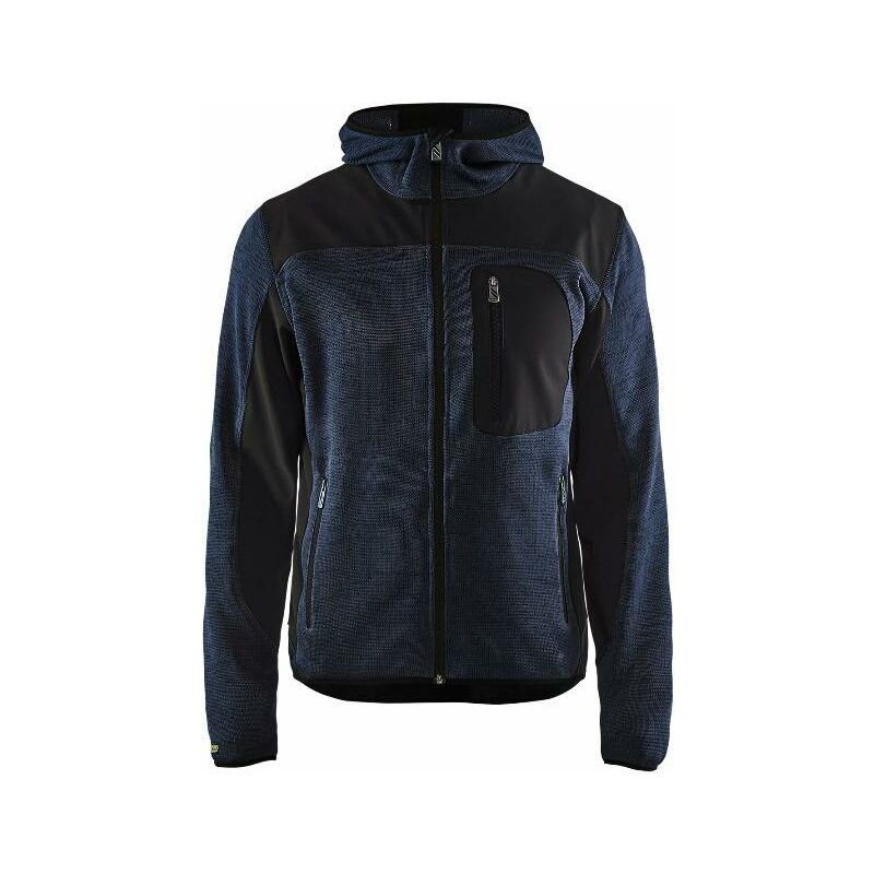 Giacca con cappuccio t.s - marine scuro/nero - 493021178699-S - Blaklader