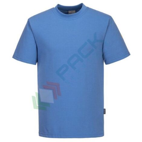 Maglietta antistatica ESD Colore: Blu Hamilton Taglia XXXL - Portwest