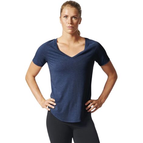 Maglietta da allenamento Adidas Aeroready Image Tee da donna XXS