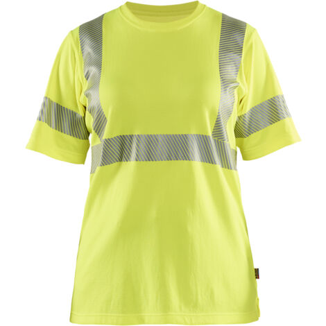 Maglietta da lavoro ad alta visibilità donna 3502 - Giallo XL