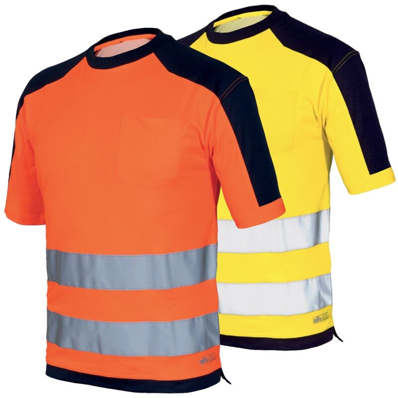 Image of Issaline - Maglietta da lavoro alta visibilità Industrial Starter hv T-Shirt 08186 - xxl - Arancione - Arancione