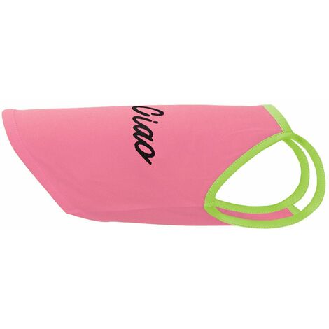 Maglietta top corto in tessuto di ottima vestibilità modello Pop it per cani: M