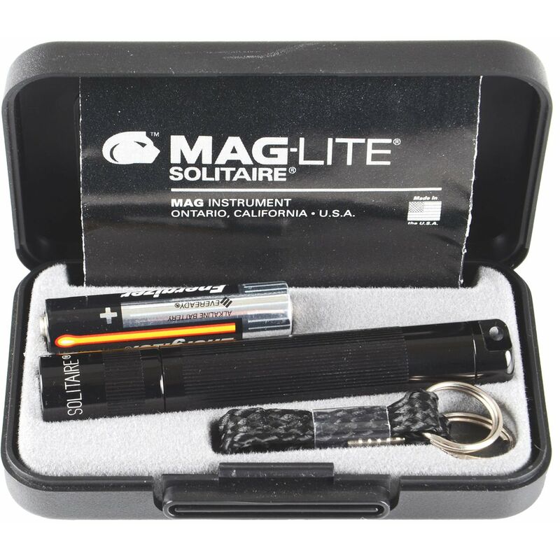 Image of Mag-lite - Maglite K3A012 Solitaire aaa Black Box Lampada [Importato da Regno Unito]