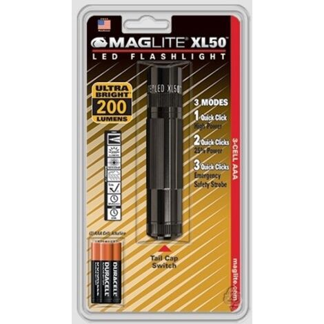 Maglite XL50 Torcia Tascabile a LED