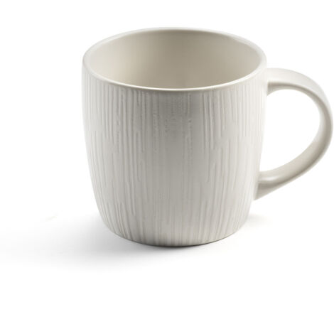 Magma Ivoire - Tasse café & thé 28 cl (lot de 6)