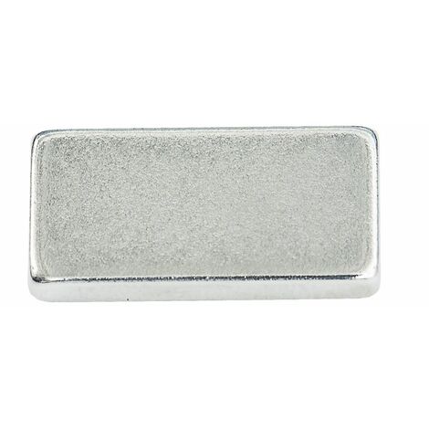 Magnet 20 x 10 x 3 mm, N35, 6 Stück Schrauben & Dübel