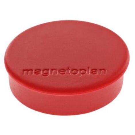 Magnet DISCOFIX HOBBY, Ø 25 mm, VE 100 Stk, rot Wandtafelzubehöre Magnete