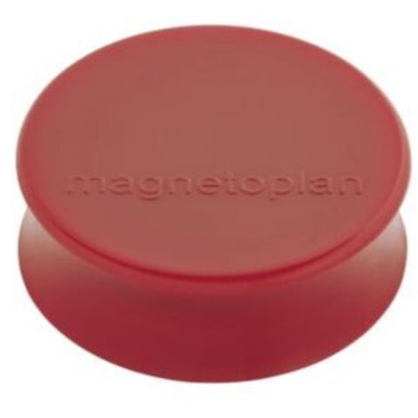 Magnet ® Ergo Large 34 x 12,5 mm (D. x H) 34mm 2kg Ferrit rot 10 St./Pack.