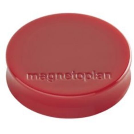 Magnet ® Ergo Medium 30 x 8 mm (D. x H) 30mm 0,7kg Kunststoff/Ferrit rot 10 St./Pack.