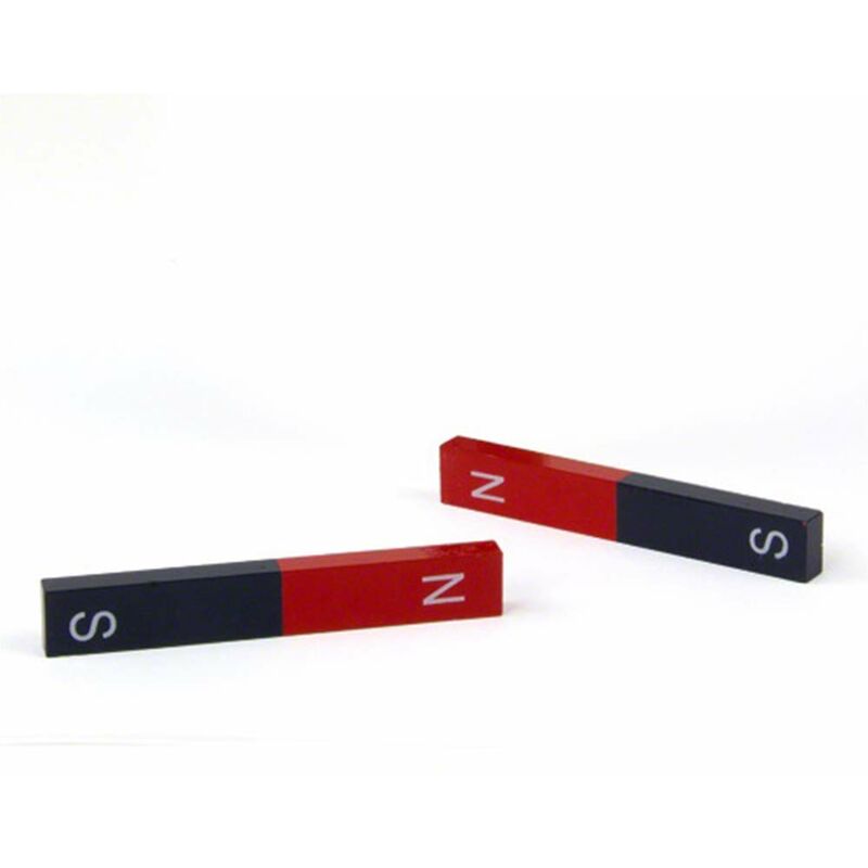 2 Educational Alnico Bar Magnet For Science