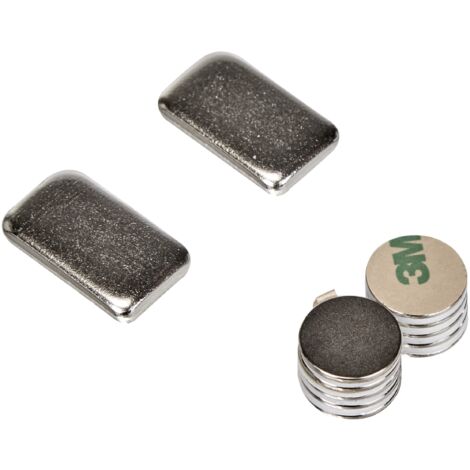 Magnet Expert® - Magnete al neodimio N42, diametro 20 mm x 1,5 mm, 2 kg di trazione (Nord) (confezione da 10)