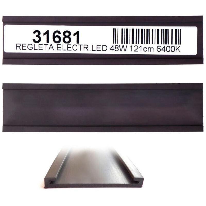 Magnet für Etiketten auf Regal 10,5x2,5 cm