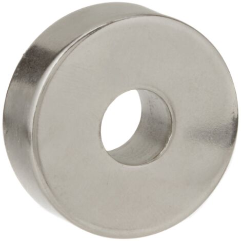 Magneta Anello Neodimio N42 Diametricamente Magnetizzato Per Arti, Mestieri, Produzione Di Modelli, Fai -Da -Te, Hobby, Ufficio E Casa - 30Mm O.D. x 10Mm I.D. x 10mm Di Spessore