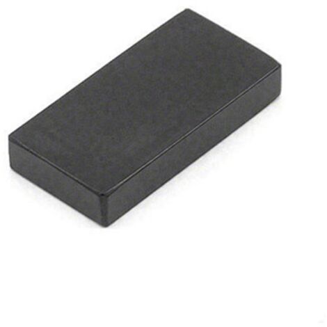 Magneta Neodimio N42 N42 Rivestito Di Resina Epossidica Nera Per Arti, Mestieri, Creazione Di Modelli, Fai -Da -Te, Hobby, Ufficio E Casa - 30mm x 15mm x 5mm Di Spessore - 10,1kg