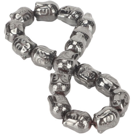 Magnetarmband aus Vulkangestein für Energieausgleich und Meditation