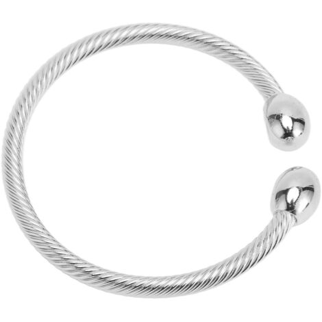 Magnetarmband für Damen – Gegen Müdigkeit – Silberne Magnetfeldtherapie zur Gewichtsreduktion und Schmerzlinderung