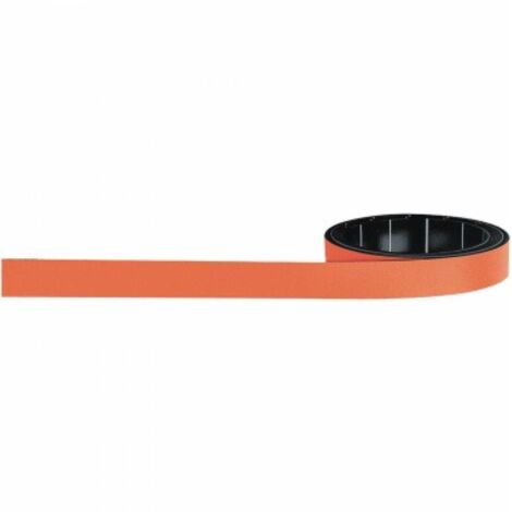 Magnetband ® magnetoflex 10 mm x 1 m (B x L) Gummi magnetisiert orange