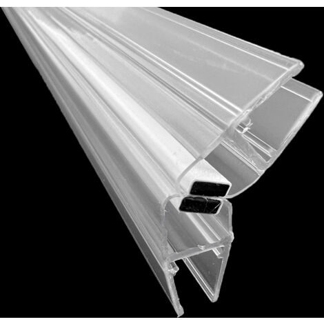 Magnetdichtung für 135°  Türen für 5-Eck Duschen 6-8 mm (180 cm)