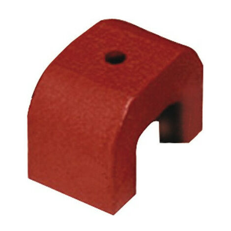 Magnete a ferro di cavallo L.40xB.25xH.25mm forte tenuta 90N