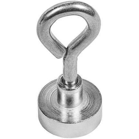Magnete al neodimio con occhiolo Masidef Ø20x6mm