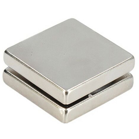 Magnete al neodimio ferrestock neodymium magnet 42x42x8 mm 2 pz