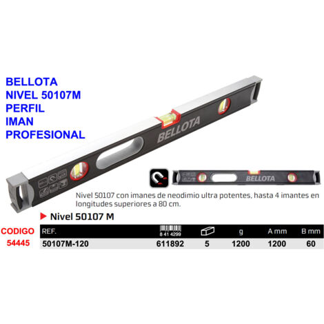 Magnete con profilo Acorn 50107M-120 di livello professionale