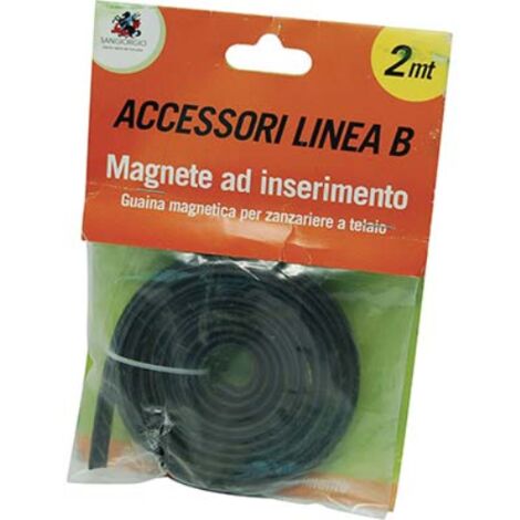 Magnete profilo zanzariera linea b sangiorgio mt 2 (5 pezzi) Sangiorgio
