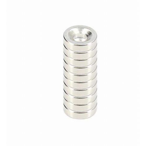 Magneti al neodimio Ferrestock fskndc007 15x4 mm foro centrale